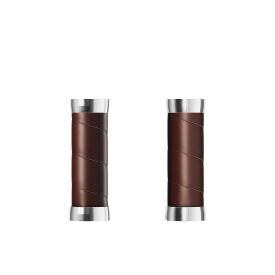Slender Leather Grips (100+100mm) - Antic Brown