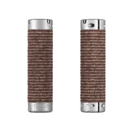 Plump Leather Grips (130+130mm) - Antic Brown