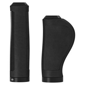 Ergonomic Rubber Grips (100+130mm) - Black