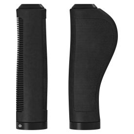 Ergonomic Rubber Grips (130+130mm) - Black
