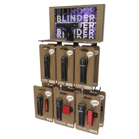 Blinder Pro POS with Screen - 12 Lights + 9 Kits