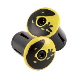 DSP Bar Tape Plugs - Viper Yellow