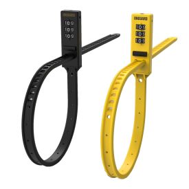 Zip Lock Twin Pack - Black / Yellow