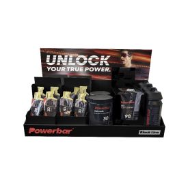 PowerBar Black Line Counter Display (With Products)