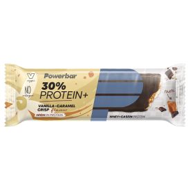 PowerBar 30% Protein+ (15 X 55gr) - Caramel-Vanilla Crisp