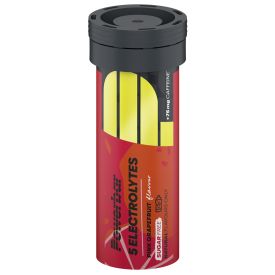 PowerBar 5 Electrolytes (12 X 10 tabs) - Pink Grapefruit (Caffeine)