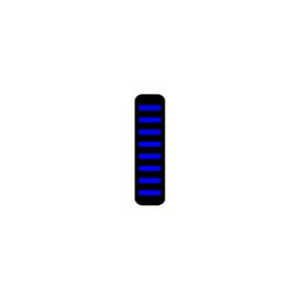 ProGuard Cable Tie - Front - Sticker - Mini - Blue
